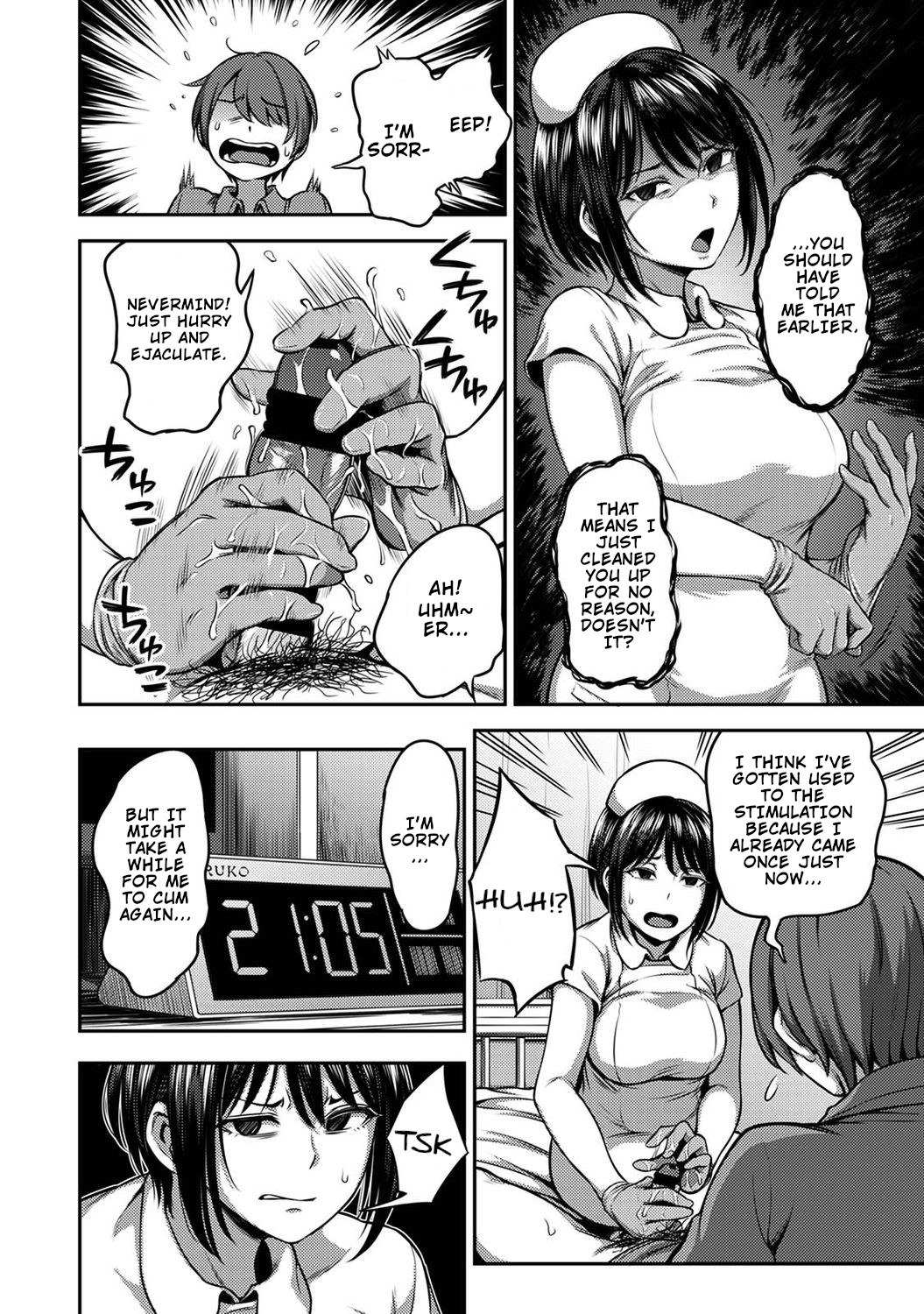 Hentai Manga Comic-Semen Extraction Ward ~Life In a Hospital Where a Nurse With a Cruel Personality Manages Your Orgasms~-Read-11